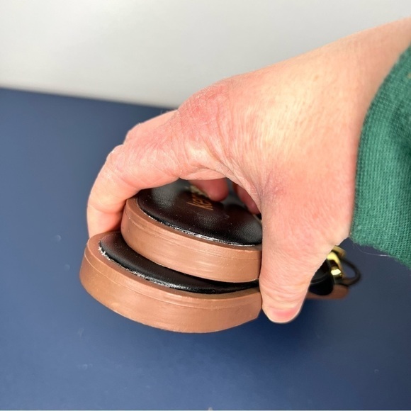 Kensie Manette Black Decorated Metal Slip On Sandal Size 6 - Picture 5 of 14